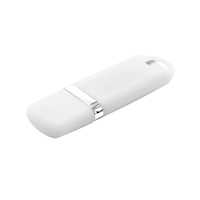 Флешка Shape с покрытием Софт Тач 16 GB, белая