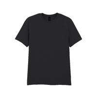 Футболка SOFTSTYLE, ЧЕРНЫЙ 2XL
