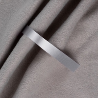 Лента сатиновая Satin 10 М, серая, 60 см