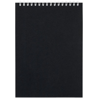 Блокнот Dali в клетку, черный