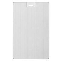 Флешка Platinum Card, 32 Гб, серебристая