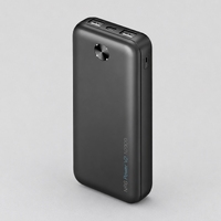 Внешний АКБ NRG Power V2 10000 мА-ч, 2A, 2xUSB, черный, Deppa