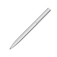 Шариковая металлическая ручка "Minimalist", серебристая