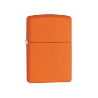 Зажигалка ZIPPO Classic с покрытием Orange Matte, латунь/сталь, оранжевая, матовая, 38x13x57 мм