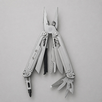 Мультитул Stinger, 113 х 22 мм, 21 функция, сталь, серебристый, в картонной коробке, в комплекте нейлоновый чехол