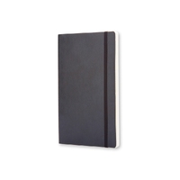 Записная книжка Moleskine Classic Soft (нелинованный), Large (13х21см), черный