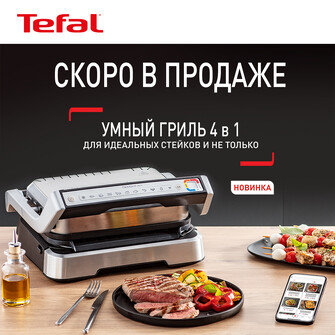 Разработка серии интернет баннеров TEFAL ОПТИ ГРИЛЬ